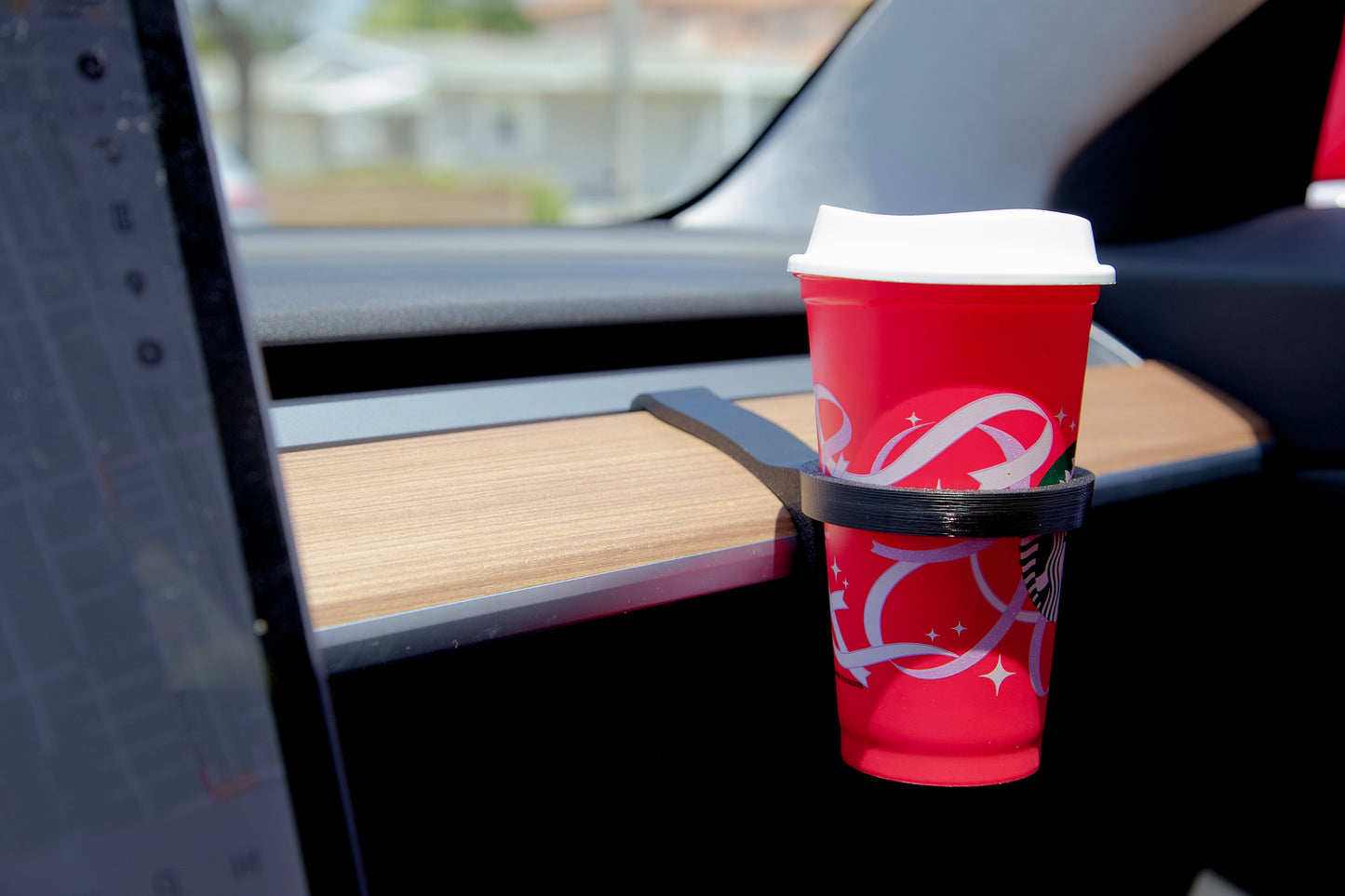 Tesla Model 3 Cup Holder with MagSafe Phone Mount