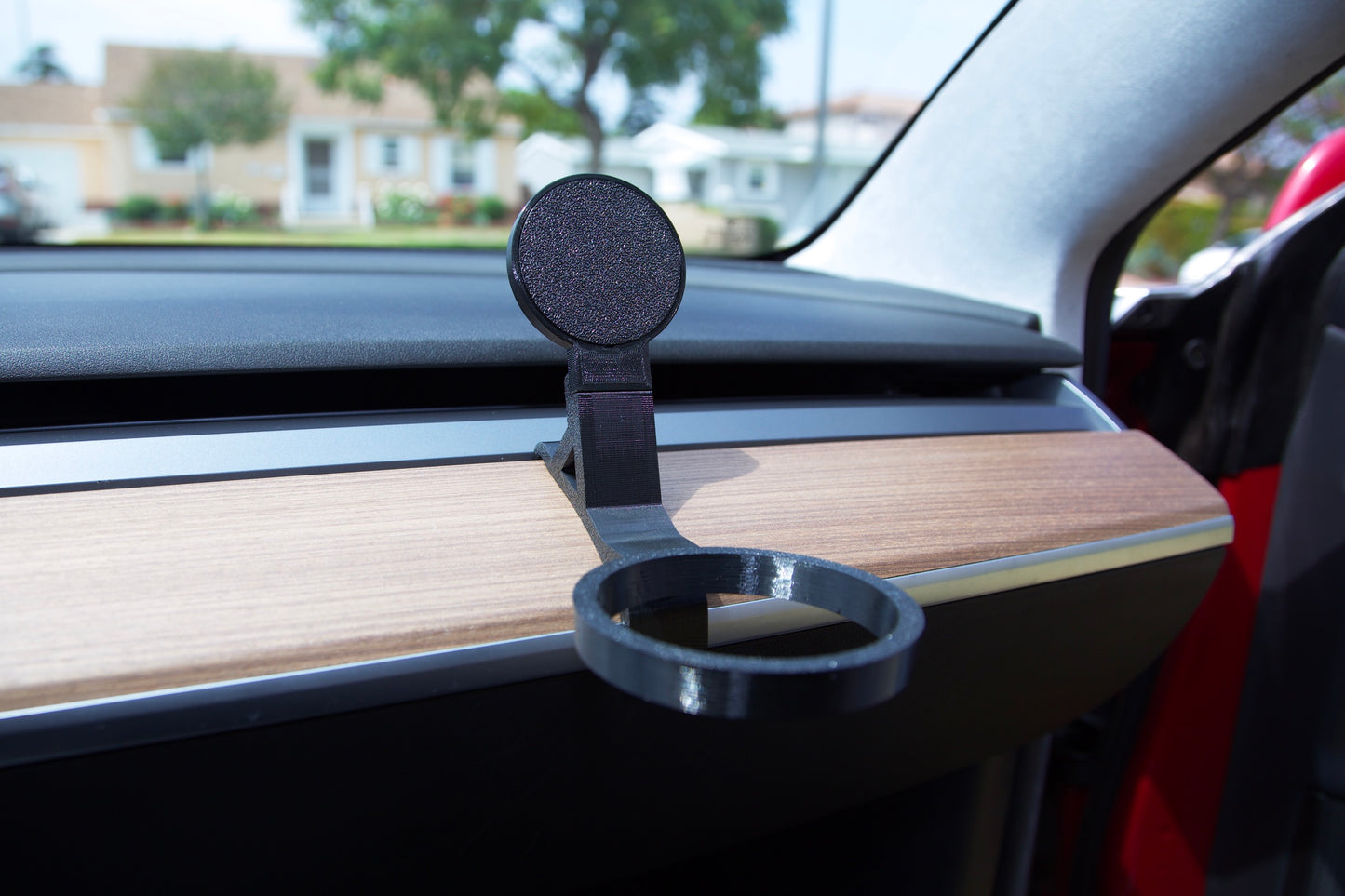 Tesla Model 3 Cup Holder with MagSafe Phone Mount